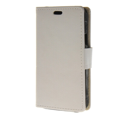 

MOONCASE Synthetic Leather Flip Wallet Card Slot Bracket Back Case Cover for Samsung Galaxy Xcover 3 SM-G388F White 02