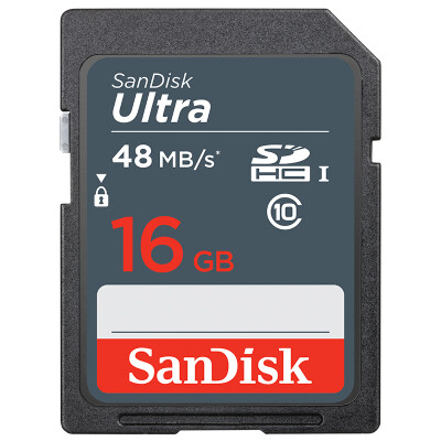 

SanDisk 16GB read speed 48MB / s high speed SDHC UHS-I memory card Class10 SD card