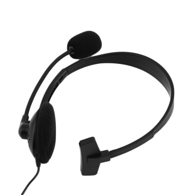 

Wired Gaming Headset Headphone Microphone Mic Chat for for Play Station 4 Black