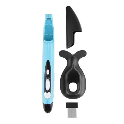 

Mini 2.4GHz Wireless Optical Pen Mouse Adjustable 500/1000DPI for PC Android Blue&Black