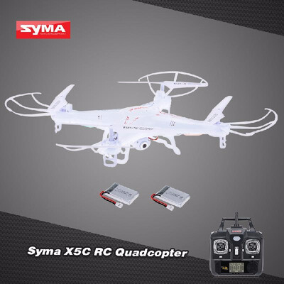 

SYMA X5C 2MP HD FPV Camera 24GHz 4CH 6Axis RC Helicopter Quadcopter Gyro 4GB TF Card