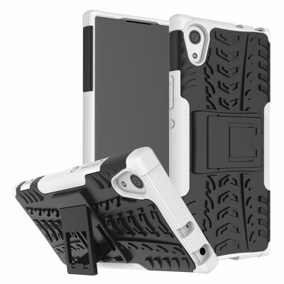 

Goowiiz Phone Case For Sony Xperia XA1XA1 PlusXA1 Ultra Armor Tire Texture Rugged Protection PCTPU Full Protection