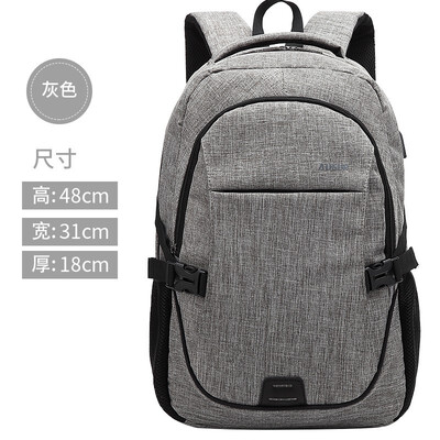 

New Oxford USB Backpack Male Leisure Computer Laptop Bag for Teenager Boys Casual Men Bag Travel Rucksack