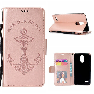 

MOONCASE Huawei Glory 9 Embossed Mermaid Anchor Holster - Rose Gold