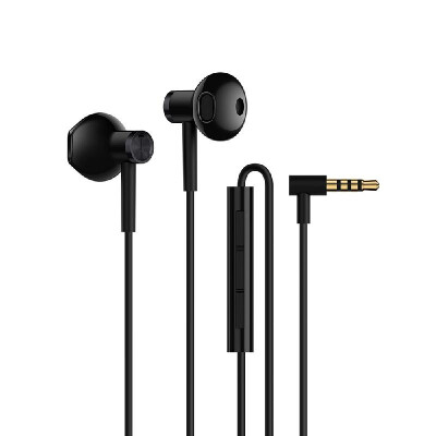 

Original Xiaomi Dual-unit Half-in-ear Earphones MEMS Microphone Wired Control Headphone Durable TPE Cable 35mm Jack Earbud for Sm