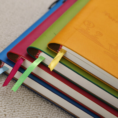 

Multi-color creative fashionable&discolored office notebooks