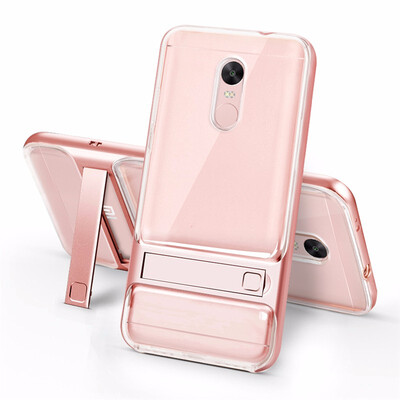 

Goowiiz Phone Case For Xiaomi Redmi Note 4XRedmi 5 Plus Fashion Slim Shockproof Silicone TPU PC Hard Bracket