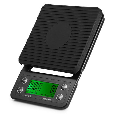 

Coffee Drip Scale Accurate Electric Kitchen Scale with Large Clear LCD Display 05g5kg