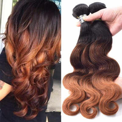 

Amazing Star Peruvian Human Hair Ombre Hair 3 Bundles Body Wave T1B30 Two Tone Ombre Human Hair Bundles Ombre Hair Extensions