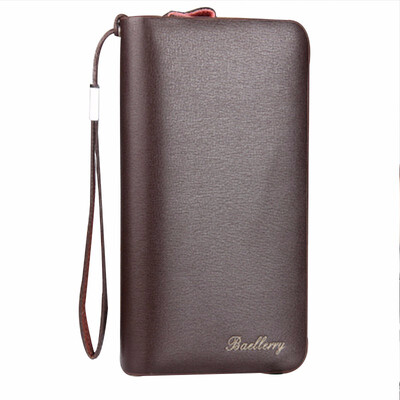 

New Wallet Leisure Long Double Zipper Phone Bag