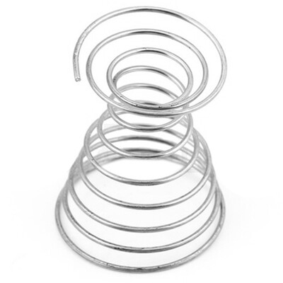 

UpperX 2Pcs Metal Spring Wire Tray Egg Cup Boiled Eggs Holder Stand Storage Silver