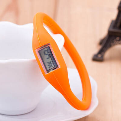

MyMei New Mens Womens Silicone Sports Digital Wrist Watches Watch Bracelet Candy Color