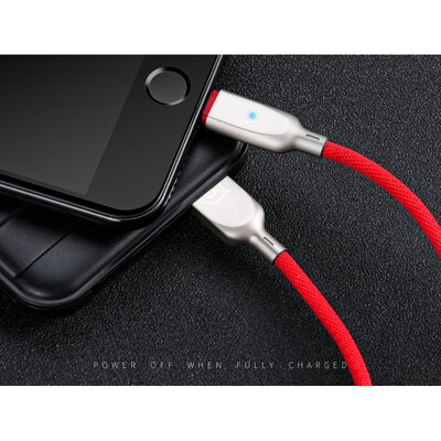 

Iphone mobile phone charging line intelligent power off lightning interface data line