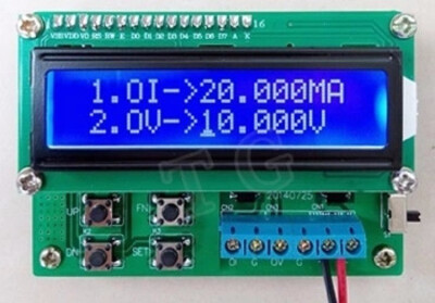 

4-20mA 0-10V current signal generator 0-20mA signal transmitter voltage current signal generator