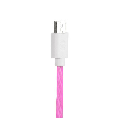 

USB Cable 3ft Fast Charging Cables Wire with LED Flashlight Visible Glow Flowing Date Cord for iPhone