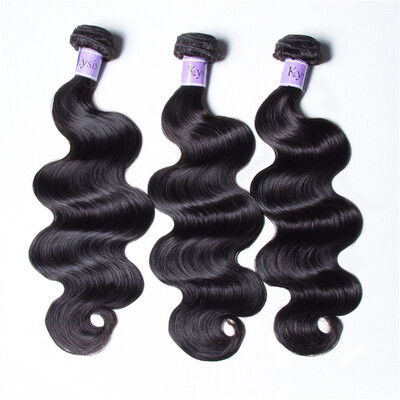 

UNice Hair Kysiss Virgin Series Peruvian Human Hair Body Wave 3 Bundles Natural Color Unprocessed Virgin Hair Bundles