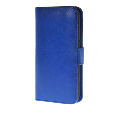 

MOONCASE Smooth skin Leather Side Flip Wallet Card Holder Stand Pouch ЧЕХОЛ ДЛЯ Samsung Galaxy S6 Blue