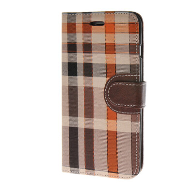 

MOONCASE сетке кожа держатель карты Чехол с Kickstand задняя крышка Крышка для Apple IPhone 6 Plus (5,5 дюйма) Браун