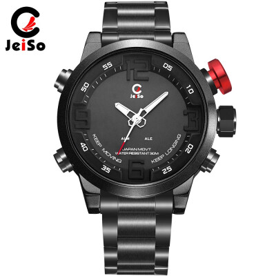 

Multi-function LED double display waterproof sports watch explosion models wholesale alloy watch loss clearance