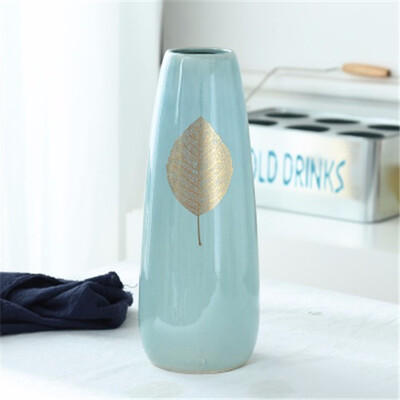 

Modern ceramic flower vase living room table dried flowers home decorations ornaments
