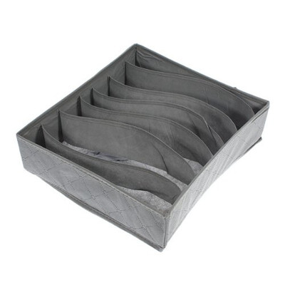 

UpperX 3 pcs storage box storage box basket sock organization underwear tie bamboo charcoal foldable