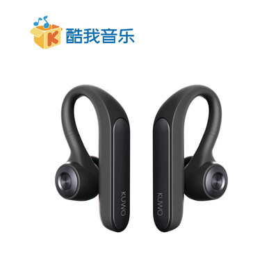

Cool me KUWO X1 true wireless Bluetooth headset stereo long standby hanging ear mobile phone sports Bluetooth headset black