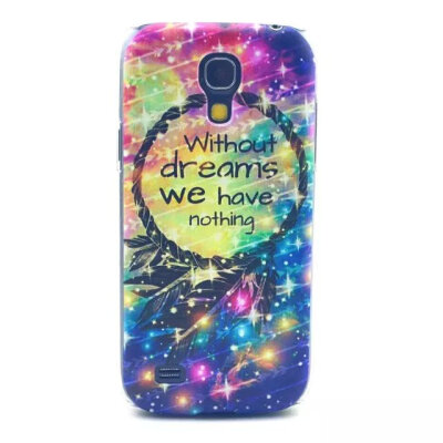 

MITI Case For Samsung Galaxy S4 Mini Colorful Printing Drawing Transparent Plastic Phone Cover for Samsung i9190 Hard Phone Case