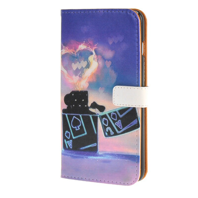 

MOONCASE Чехол для iPhone 6 плюс (5.5") Премиум PU кожаный бумажник флип стиль и kickstand дизайн крышки случая / А03