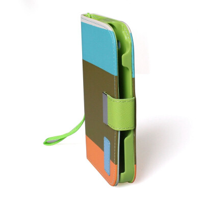 

PU Leather Blue&Army green&Orange New for Samsung Galaxy  III I9300 Wallet