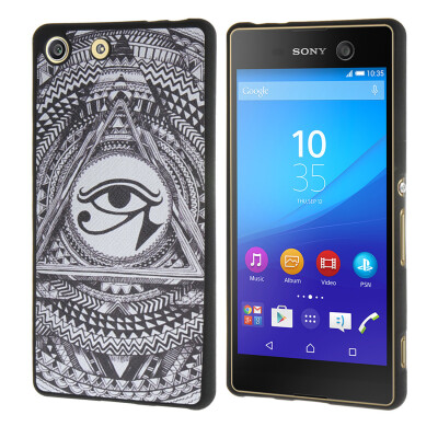 

MOONCASE ЧЕХОЛ ДЛЯ Sony Xperia M5 [Personality Patterns] Flexible Soft Silicone Gel TPU Skin Protective /a07