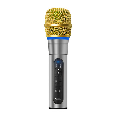 

Newman MC02 mobile phone microphone national K song YY anchor karaoke live condenser microphone dedicated microphone Apple Andrews universal gray