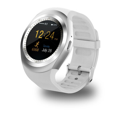 

SmartWatch Touch Screen Support SIM Card with Pedometer Sleep Mode Compatible iOS Android Smartphone