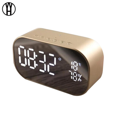 

WH S2 Outdoor Portable Car LED Alarm Subwoofer Wireless Mini Bluetooth Speaker for xiaomi samsung huawei iphone