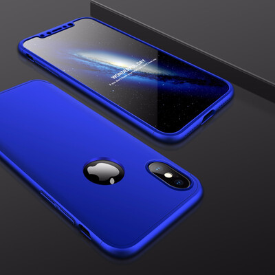 

Goowiiz Phone Case For Iphone 6 Plus6s Plus7 Plus8 Plus Fashion Color collision 360 Degree Coverage PC With Hole