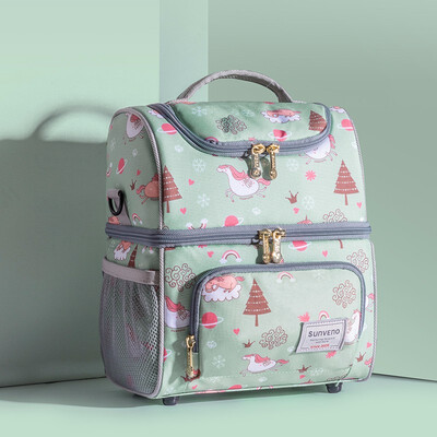 

Sunveno New Animal Insulation Bags Lunch Bag Waterproof Picnic Bag Thermos Bag Unicorn Pattern Thermal Bag for Baby Food Lunch Bag