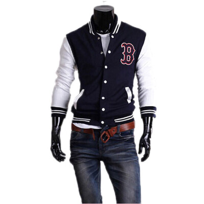 

Zogaa New Men's Jacket Pure Cotton Stand Collar Baseball Clothes