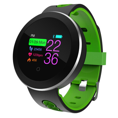 

Heart Rate Monitor Smart Watch Sports Blood Pressure Pedometer Running OLED Touch Waterproof Fitness Intelligent Watch Men Women