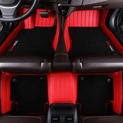 

Chunyang high-end original car suede carpet models all surrounded by double-layer car mats Toyota Corolla Raymond Ford Mondeo Wings red mat black plush blanket