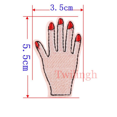 

1 pcslot Brand Embroidered Patches Big Red Rose Sequin Patch Iron On Fabric Badge Sew On Clothes Appliques DIY Wedding Stickers