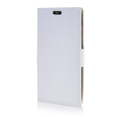 

MOONCASE Leather Wallet Flip Card Slot Pouch Stand Shell Back ЧЕХОЛ ДЛЯ Motorola Moto Maxx XT1225 White