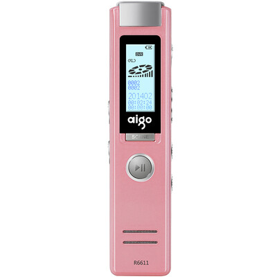 

Патриот (Aigo) R5511 рекордер Профессионального HD телеобъектив шум миниатюрных MP3-плеер, высокая емкость 2100H 8G серый