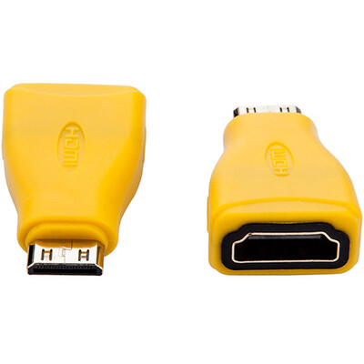 

Jinghua JH 0722 HDMI to Mini HDMI HD adapter head to male HDMI extension cable connector head for computer monitor projector&other adapter