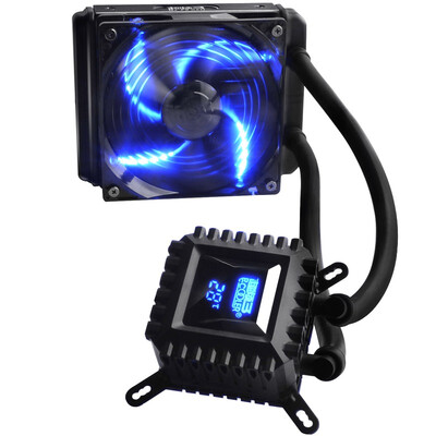 

PCCooler (PCCOOLER) сердечники замораживания (охлаждения мультиплатформенный / интегральная вода / 12см вентилятор смарт-синий / смазка в комплекте) 120 радиатора процессора