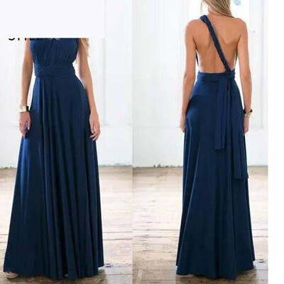 

Sexy Women Multiway Wrap Convertible Boho Maxi Club Red Dress Bandage Long Dress Party Bridesmaids Infinity Robe Longue Femme