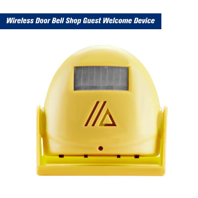 

Wireless Door Bell Shop Guest Welcome Device Infrared Motion Sensor Home Anti theft Alarm Blue