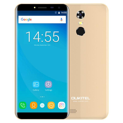 

OUKITEL C8 3G Phablet 55 inch 25D Arc Screen Android 70 MTK6580A 13GHz Quad Core 2GB RAM 16GB ROM Fingerprint Scanner 80MP Re