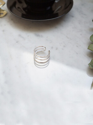 

ONICE 925 Sterling Silver Trio Rings WQJ003