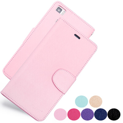 

Xiaomi 3 Mooncase Шелк и кленовый Флип Folio PU кожаный чехол для Xiaomi 3