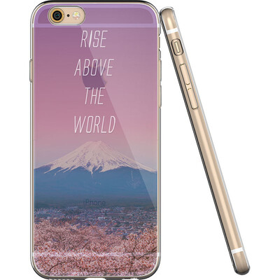 

Illustrator Apple iPhone6s Plus 6 Plus Mobile Phone Case Case Silicone Transparent Dropped Soft Shell Scenic Scorer Message Series