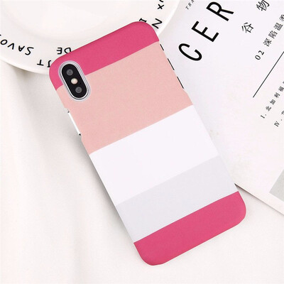 

Phone Case For iPhone 7 8 6 6S Plus X Mount Fuji Cases Moon Stars Pattern Matte Hard PC